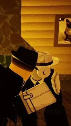 ai character: Doublefedora background