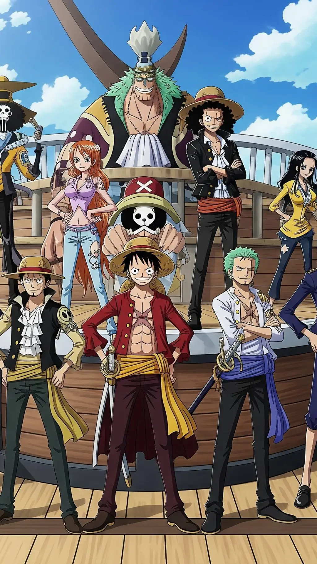 ai character: one piece 🤩 background