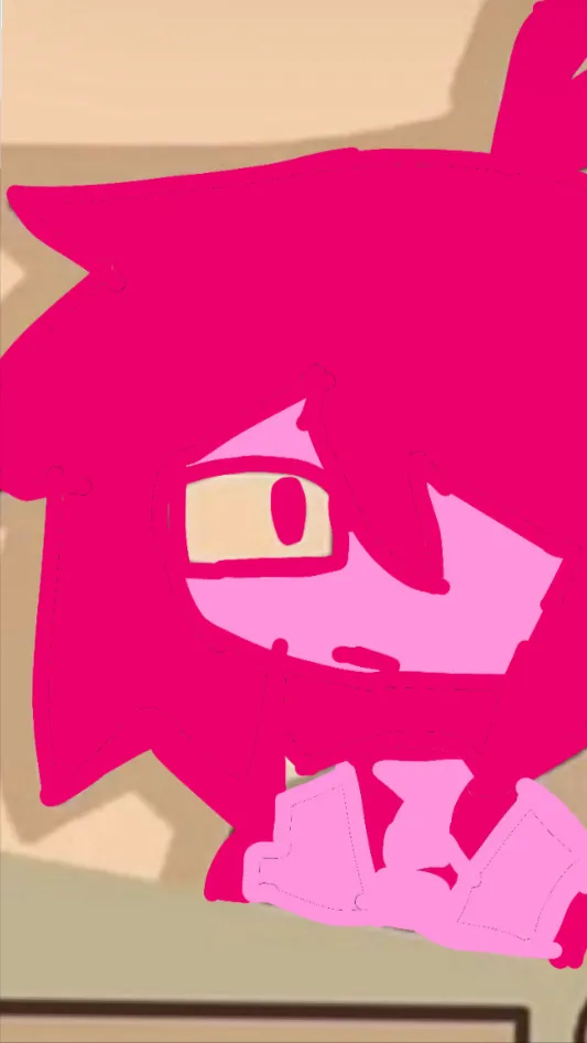 ai character: Pink abbi background