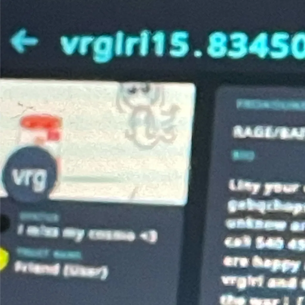 chat with ai character: Vrgirl15