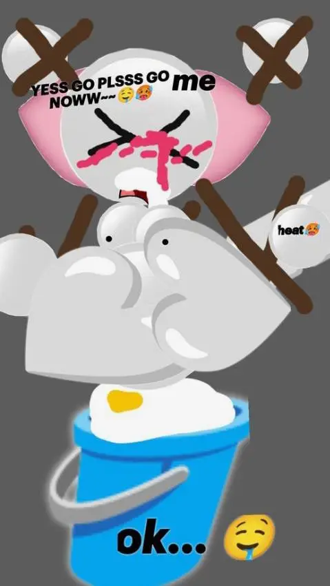 ai character: heat background