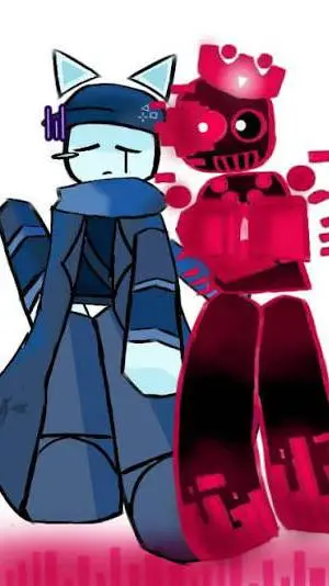 ai character: Anni & Friend background