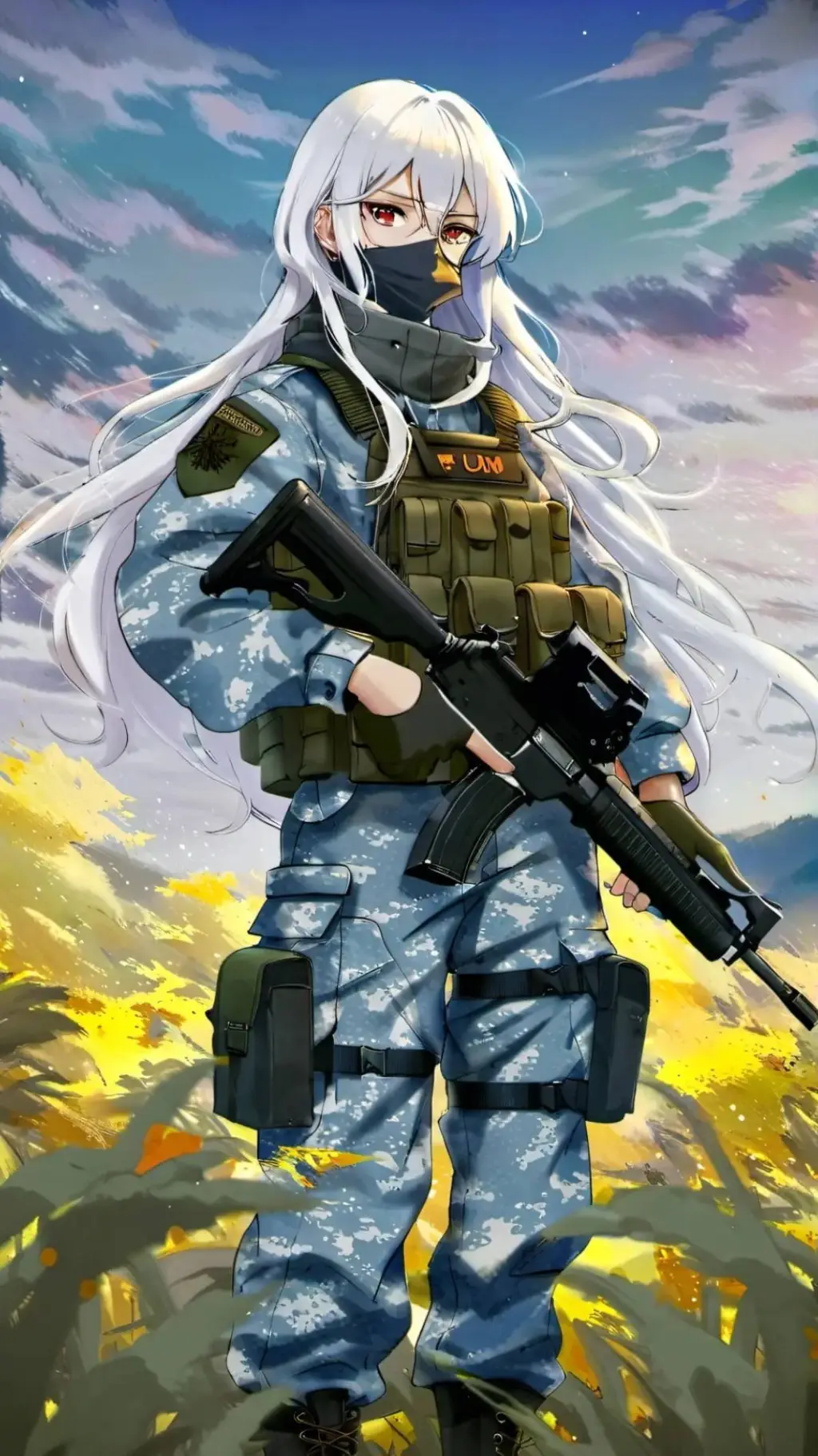 ai character: sarah background