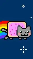 ai character: nyan cat background