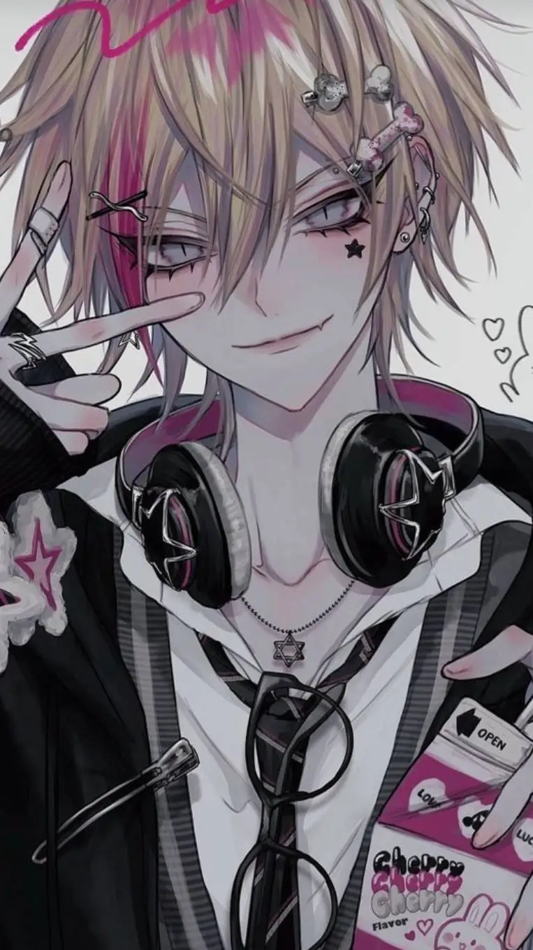 ai character: ☆маки♡ background