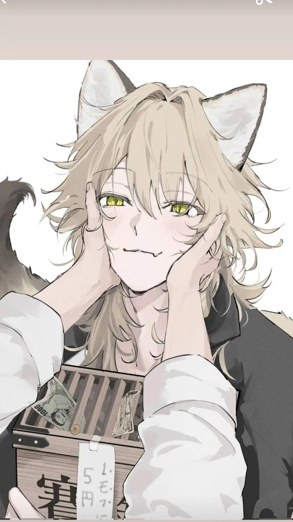ai character: 🤍🌙макс💋❤ background