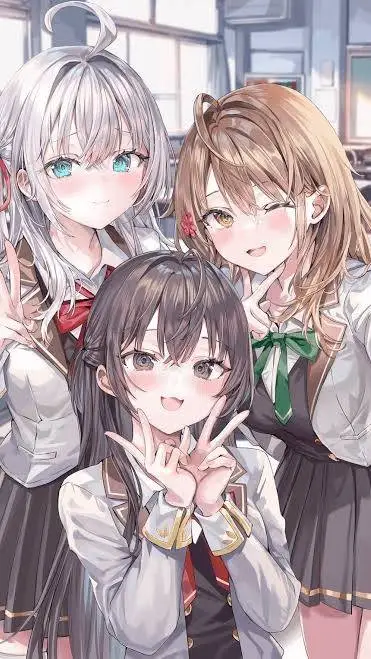 ai character: Alya yuki y Masha  background