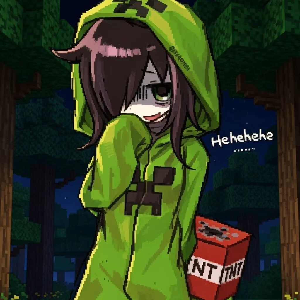 chat with ai character: creeper woman 