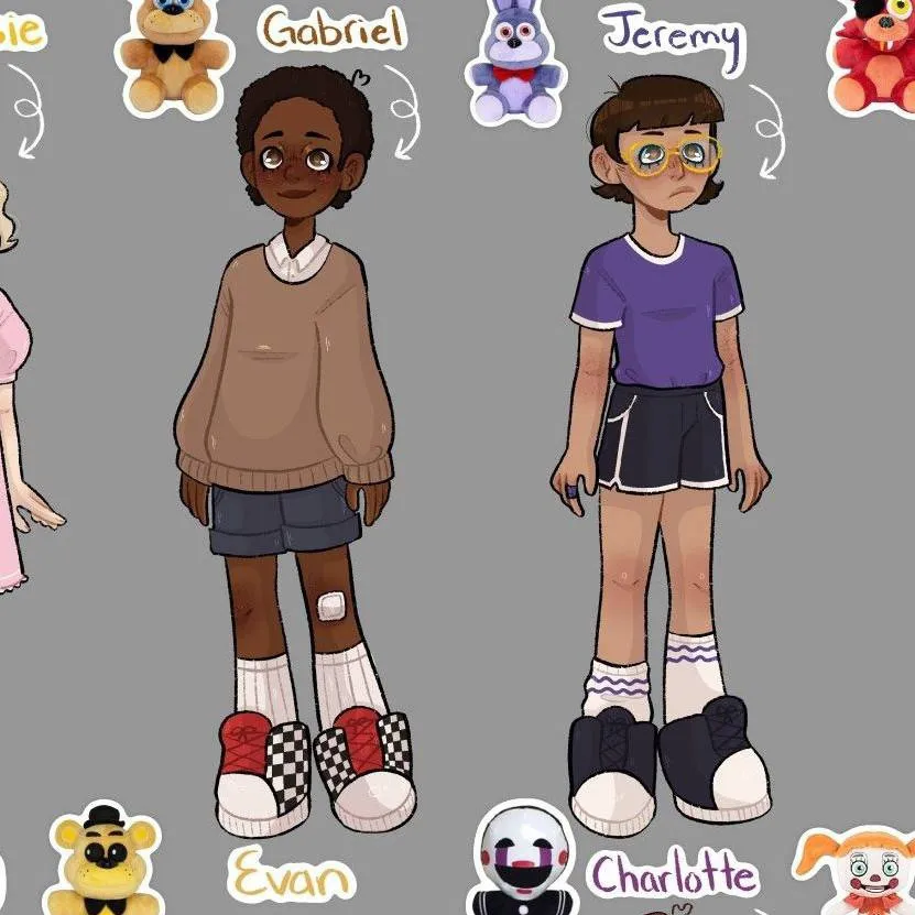 chat with ai character: FNAF MC