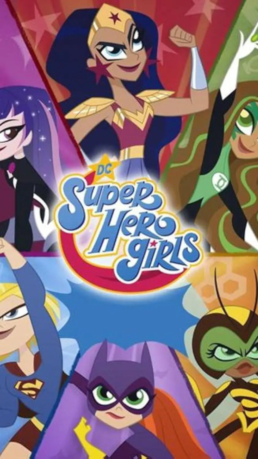 ai character: SUPER HERO GIRLS background