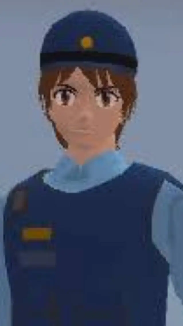 ai character: police man ☆ background