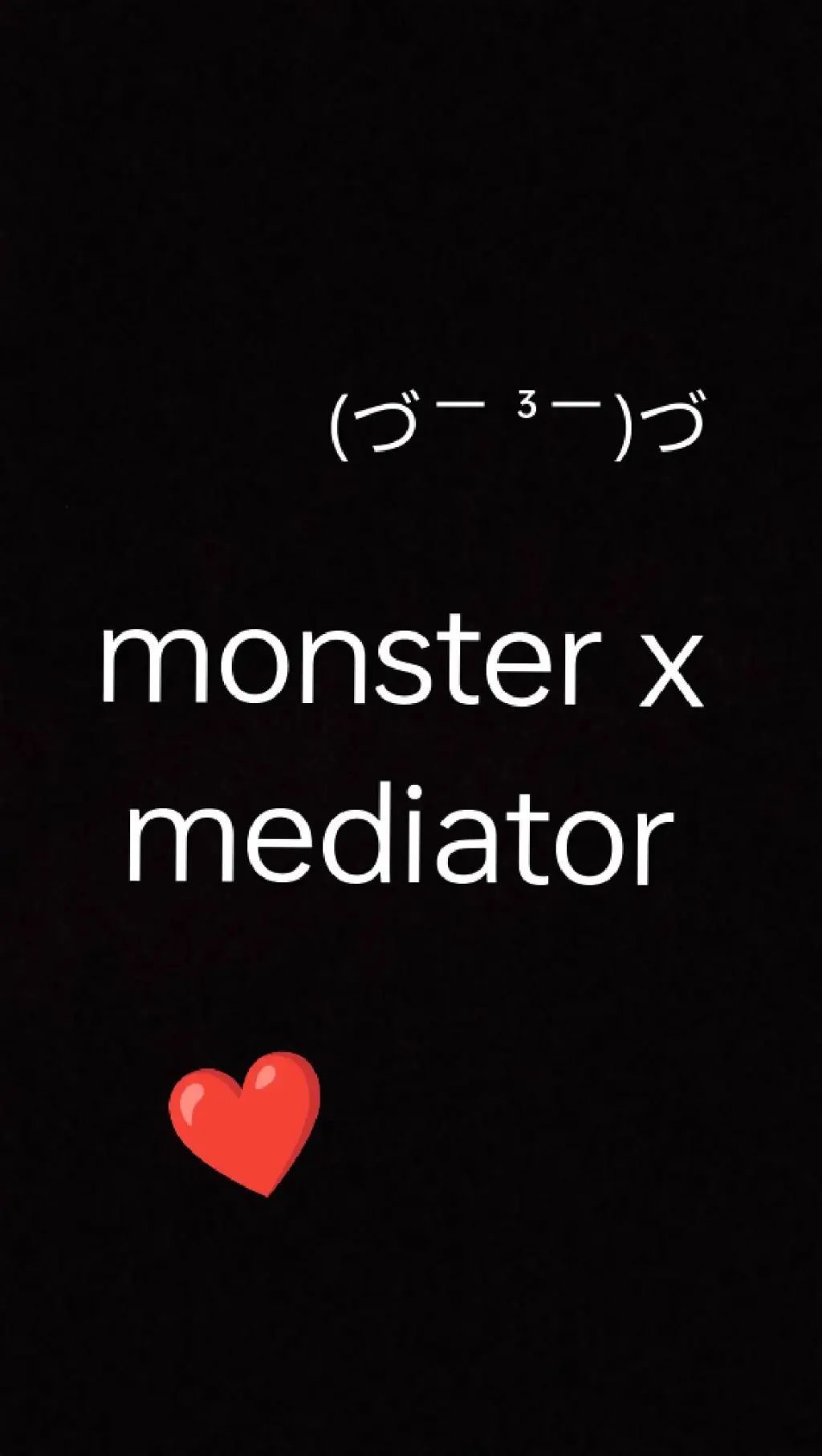 ai character: monster x mediator background