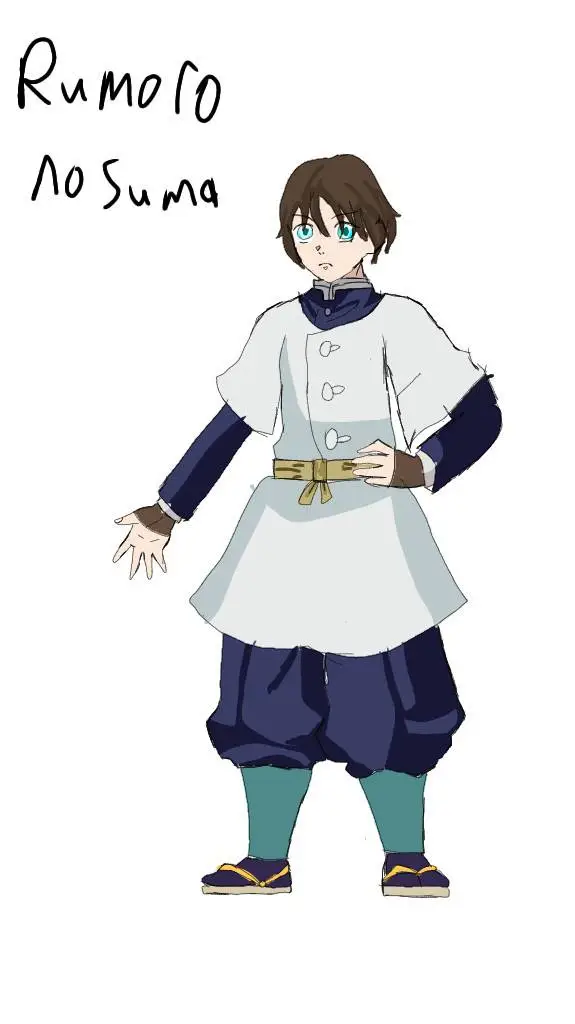 ai character: rumoro nosuma background