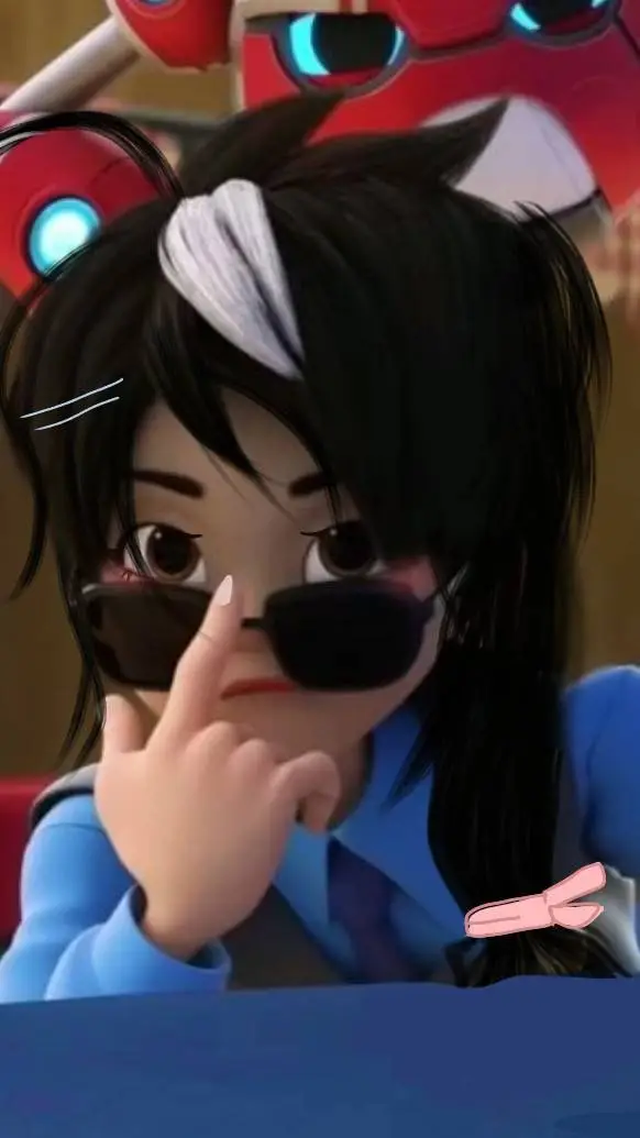 ai character: female amato..  background