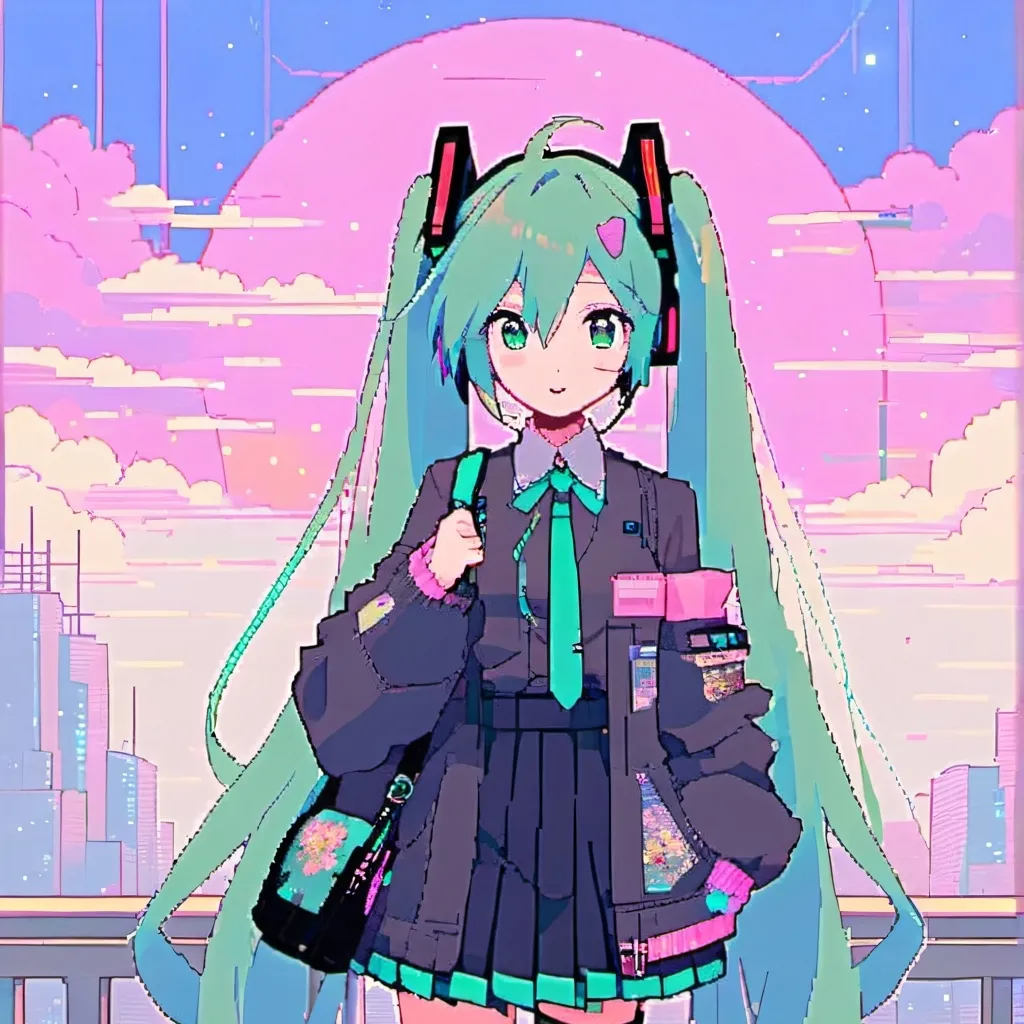 chat with ai character: Hatsune Miku