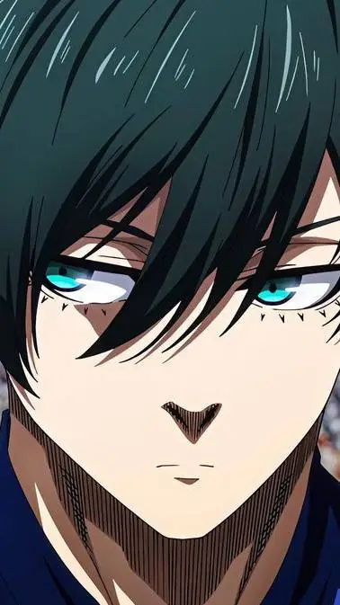 ai character: Rin bluelock background