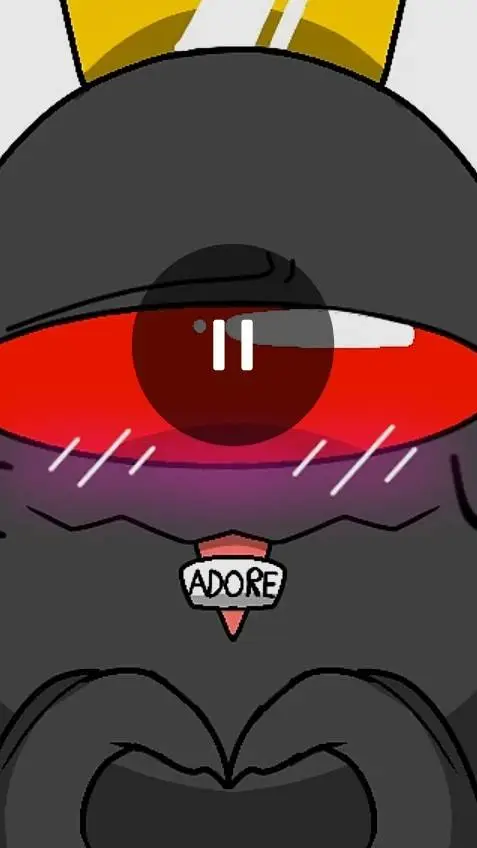 ai character: M-Blue background