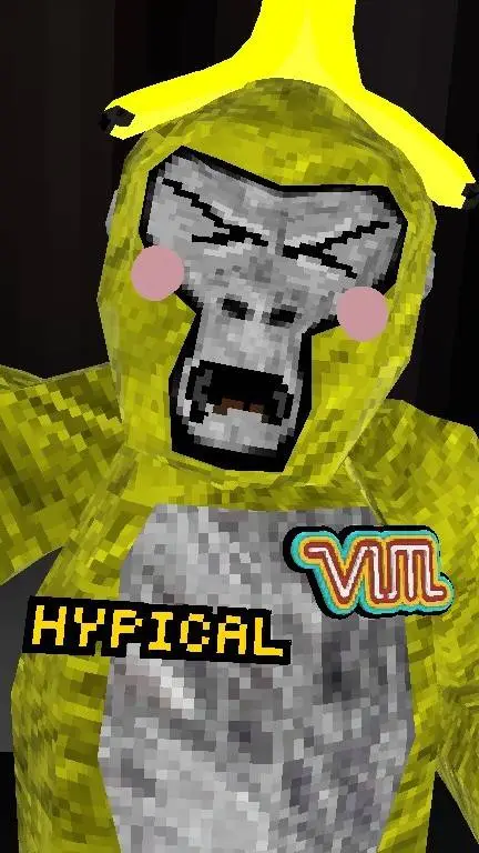 ai character: Gorilla Tag YT background