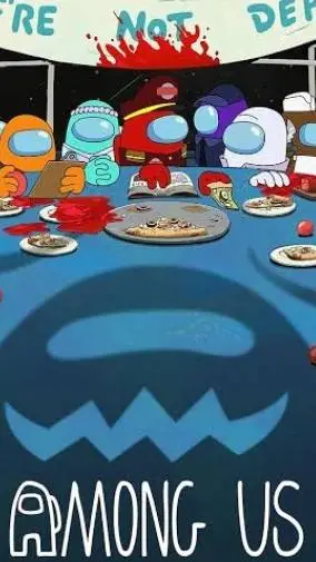 ai character: Among us  background