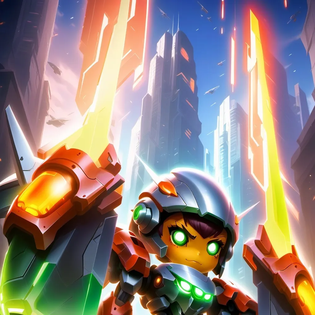 chat with ai character: mecha girls