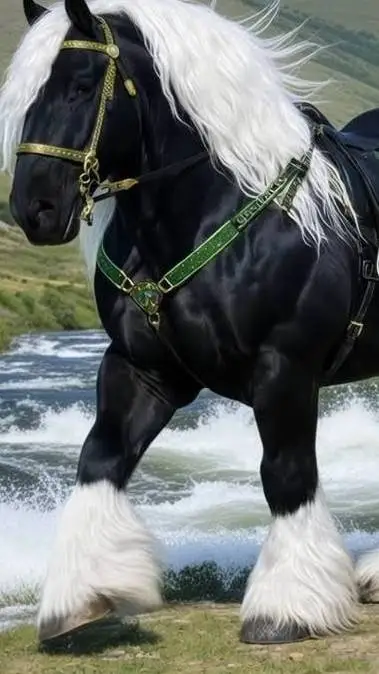 ai character: лошадь background