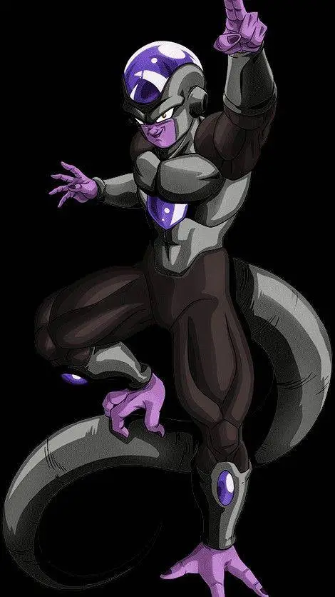 ai character: Black  frieza background