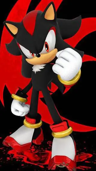 ai character: Shadow and amy background