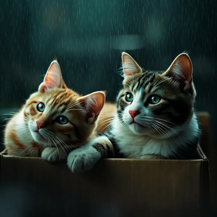 chat with ai character: Glenn And Mama cat