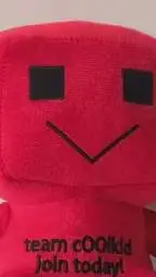 ai character: plushie C00lkidd background