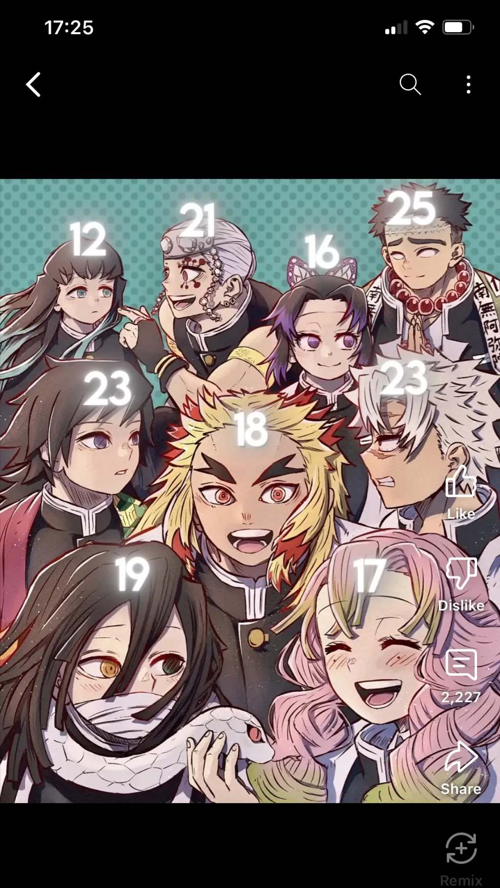ai character: Demon slayers background