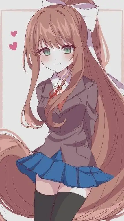 ai character: ★-Monika-★ background