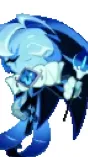 ai character: Shadow milk~💙🥛 background