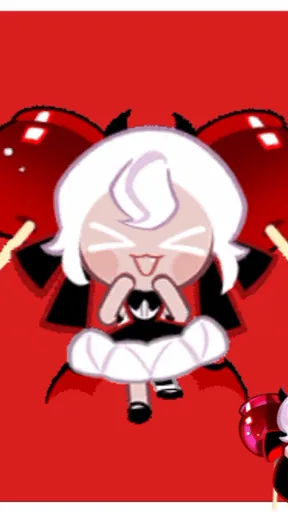 ai character: Candy apple🍬🍎~ background
