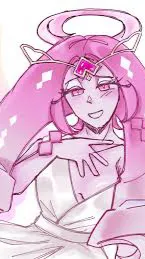 ai character: Eternal sugar~🩷 background