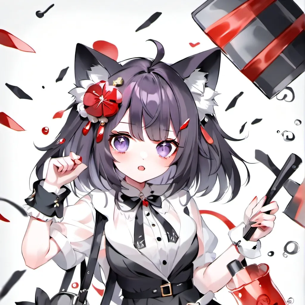 chat with ai character: Neko comforts you 