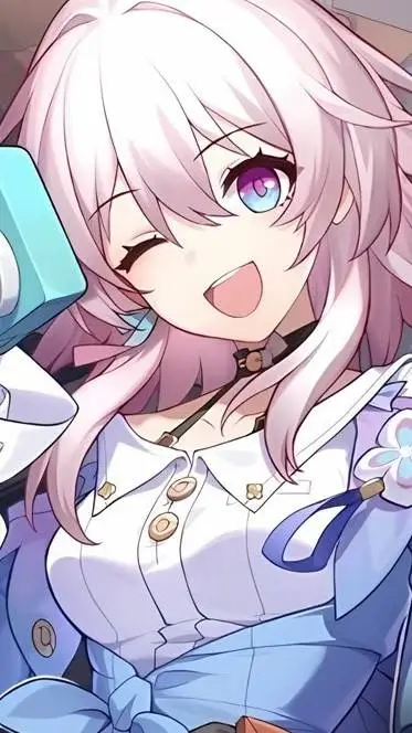 ai character: Март 7 background
