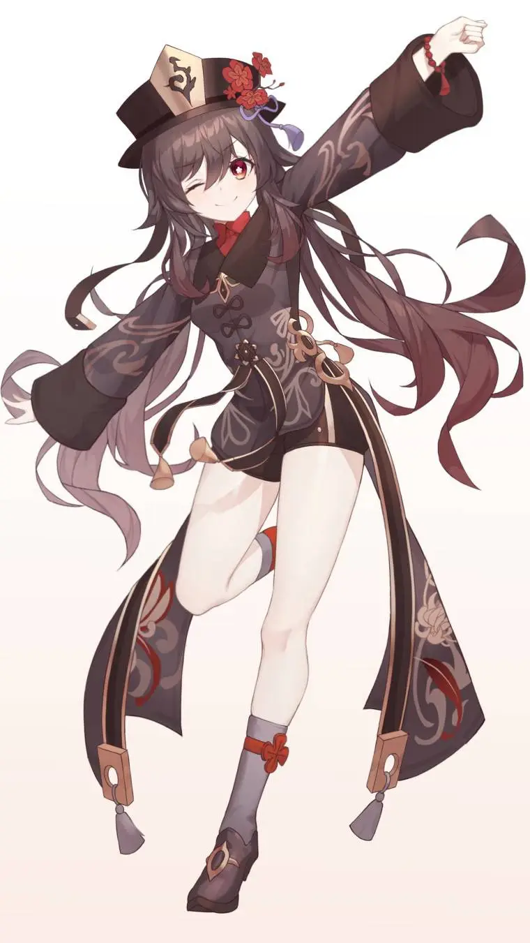 ai character: Ху тао background