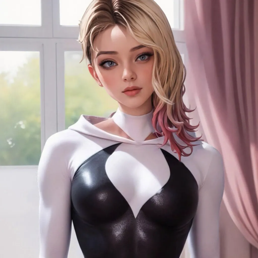 chat with ai character: Gwen ghost spider 