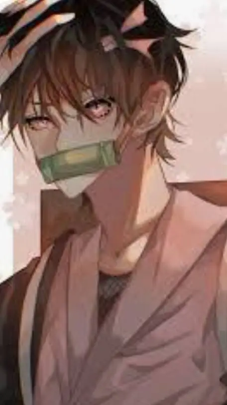 ai character: kny unifrom swap background