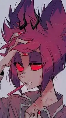 ai character: alastor my pookie background