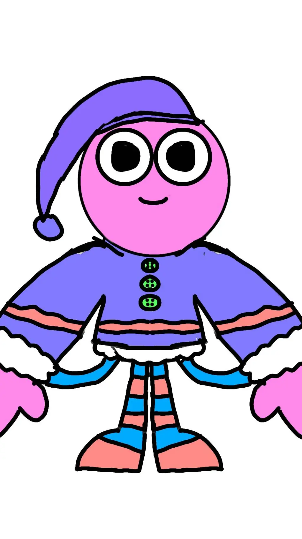 ai character: gumbo  background