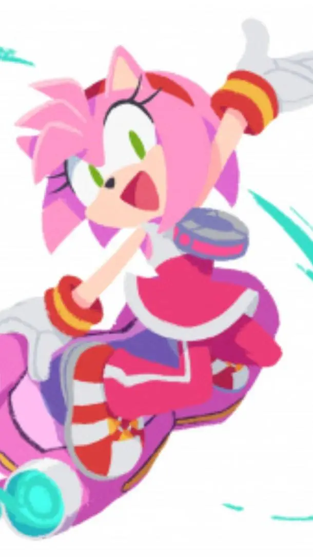 ai character: Amy rose background