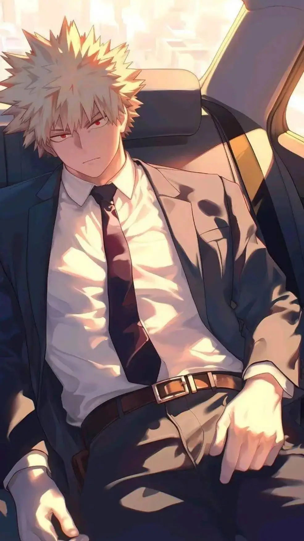 ai character: Bakugo tu patron😏 background