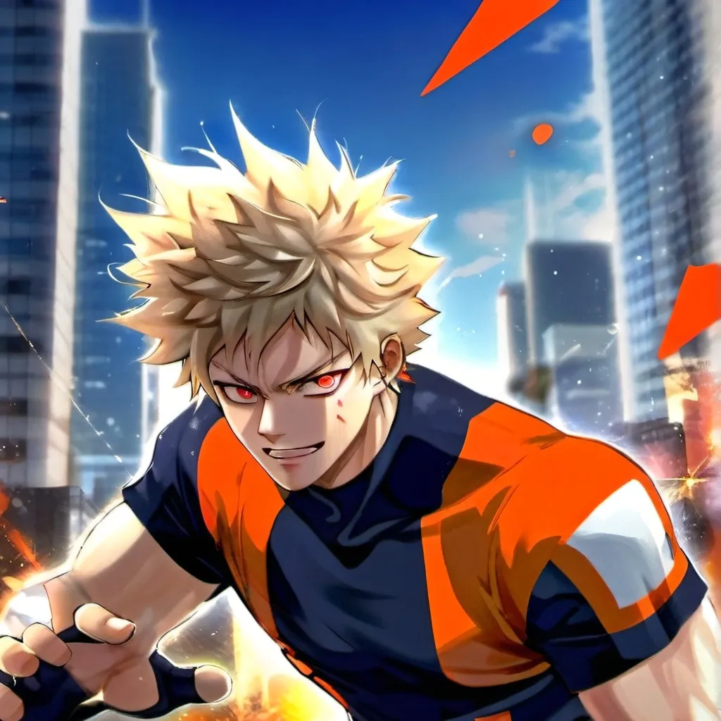 chat with ai character: Bakugo