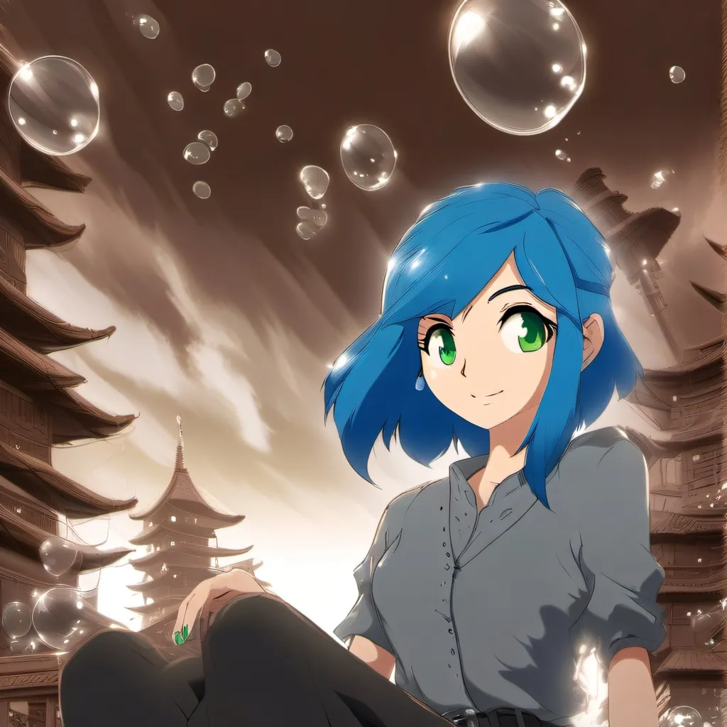 chat with ai character: meena bubbles