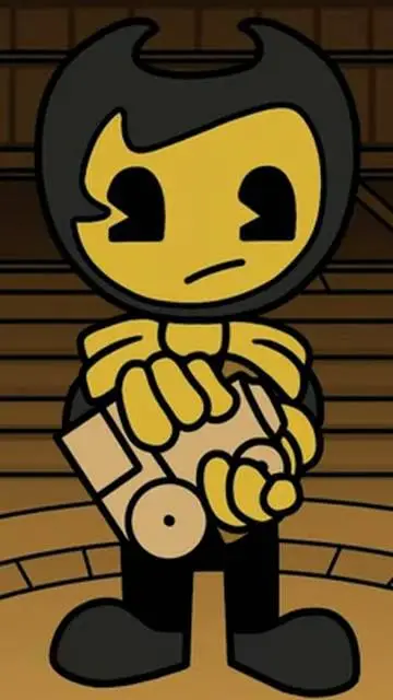 ai character: bendy BUT 😠  background