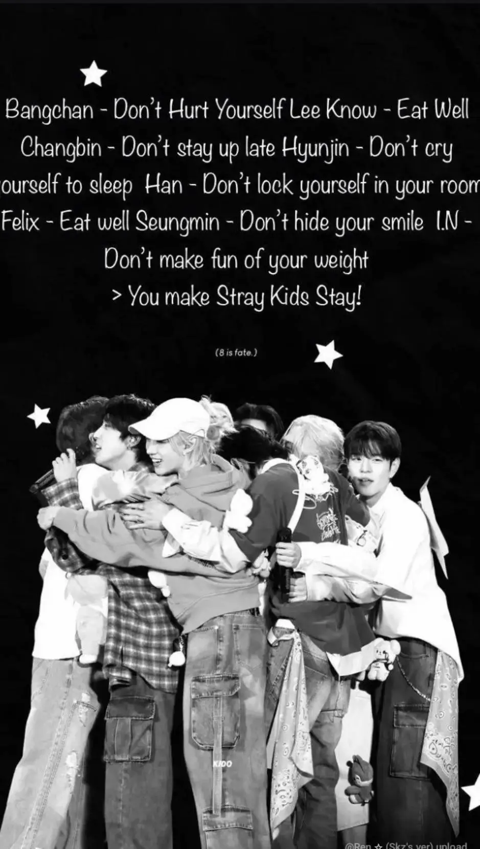 ai character: skz period  background
