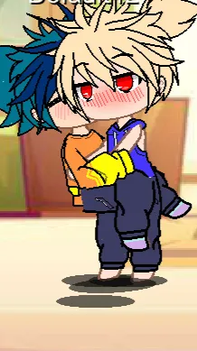 ai character: Bakudeku gacha background