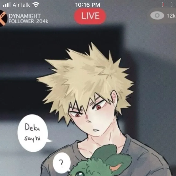 chat with ai character: Bakugo 