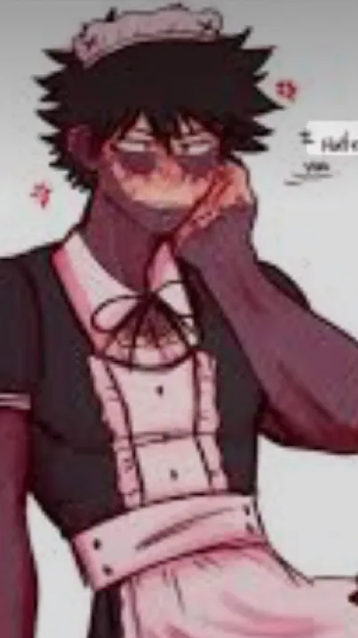 ai character: Maid dabi  background